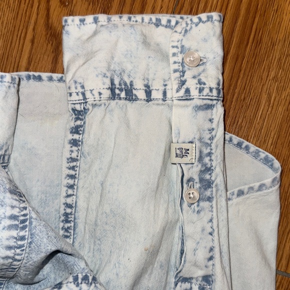 Scotch & Soda Men's Faded Blue Button Down Shirt Chambray - Picture 6 of 7